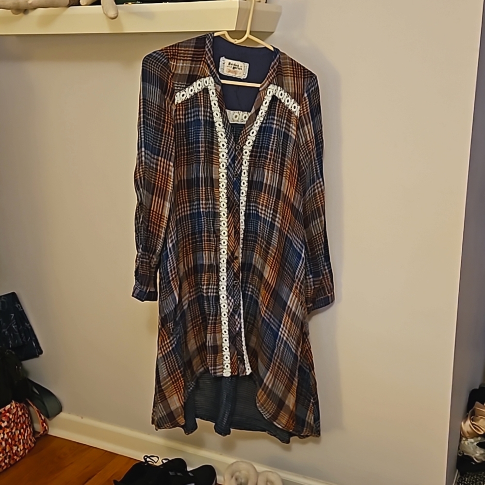 Holding Horses Plaid Dress